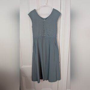 Athleta Blue Sleeveless Dress